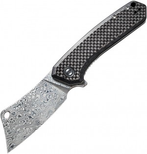 CIVIVI Mini Mastodon Damascus folding knife C2011DS-1 