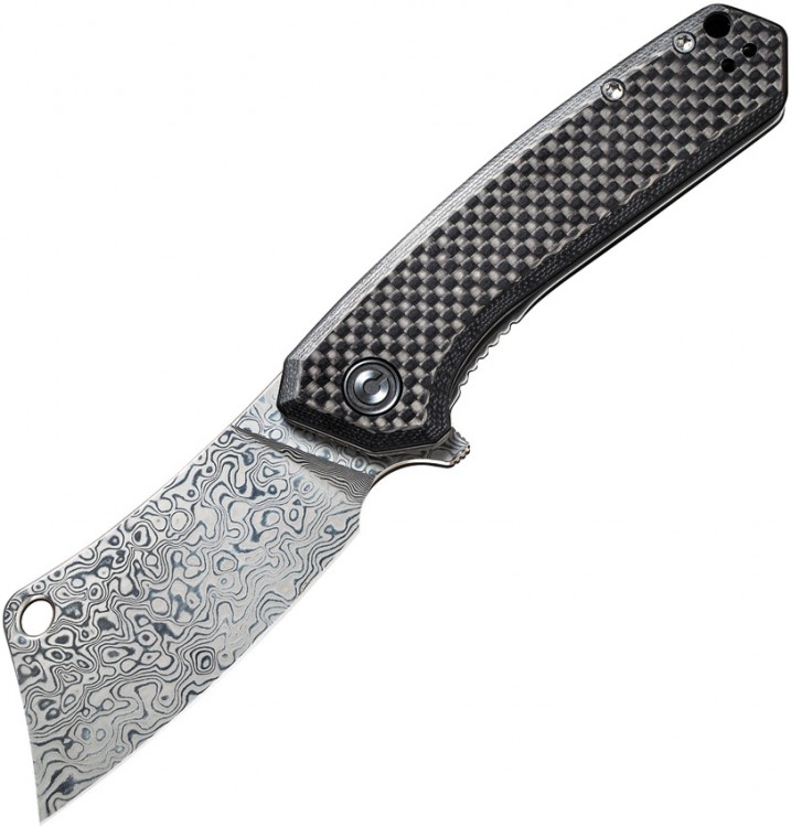 CIVIVI Mini Mastodon Damascus folding knife C2011DS-1 