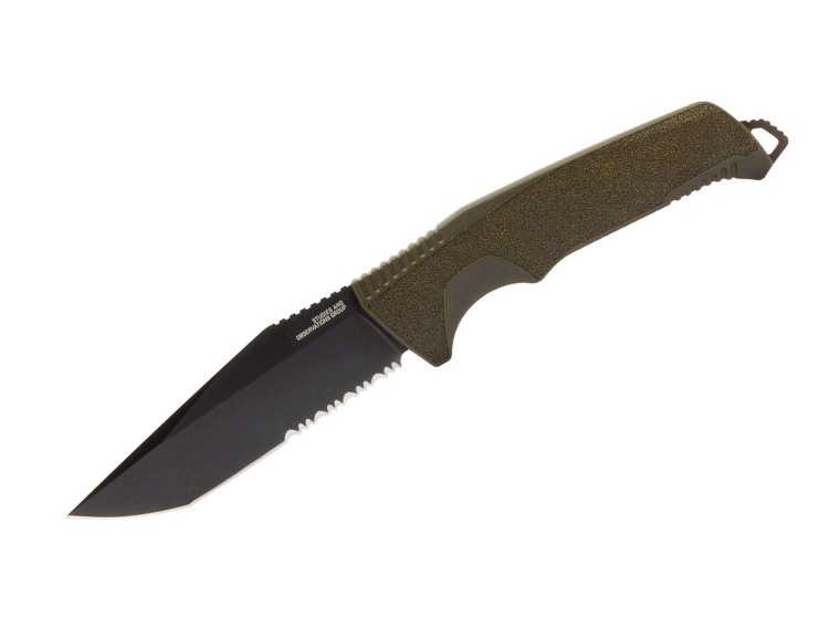 SOG Trident FX Serrated, OD Green knife