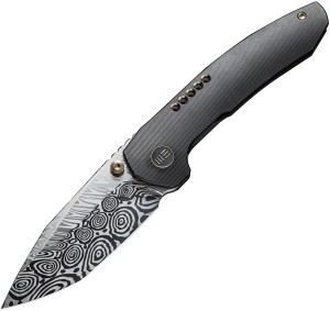 Cuchillo plegable | Navajas We Knife Trogon | Damasteel