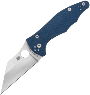 Складной нож Spyderco Yojimbo 2 | CPM SPY27 | Blue G10