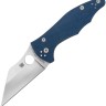Cuchillo Cuchillo plegable Spyderco Yojimbo 2 | CPM SPY27 | Blue G10