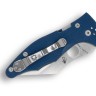 Cuchillo Cuchillo plegable Spyderco Yojimbo 2 | CPM SPY27 | Blue G10