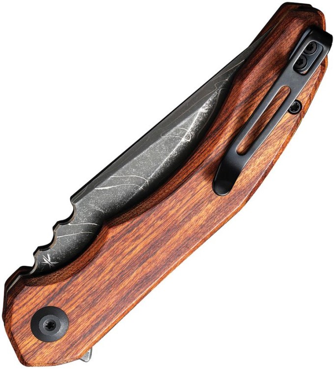 Cuchillo Cuchillo plegable | Navajas CIVIVI Bluetick Damascus | Wood Cuchillo Cuchillo plegable | Navajas CIVIVI Bluetick Damascus | Wood