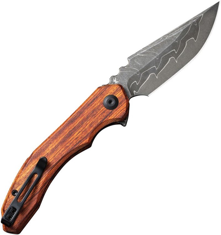 Cuchillo Cuchillo plegable | Navajas CIVIVI Bluetick Damascus | Wood Cuchillo Cuchillo plegable | Navajas CIVIVI Bluetick Damascus | Wood