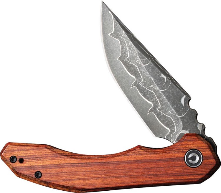 Cuchillo Cuchillo plegable | Navajas CIVIVI Bluetick Damascus | Wood Cuchillo Cuchillo plegable | Navajas CIVIVI Bluetick Damascus | Wood