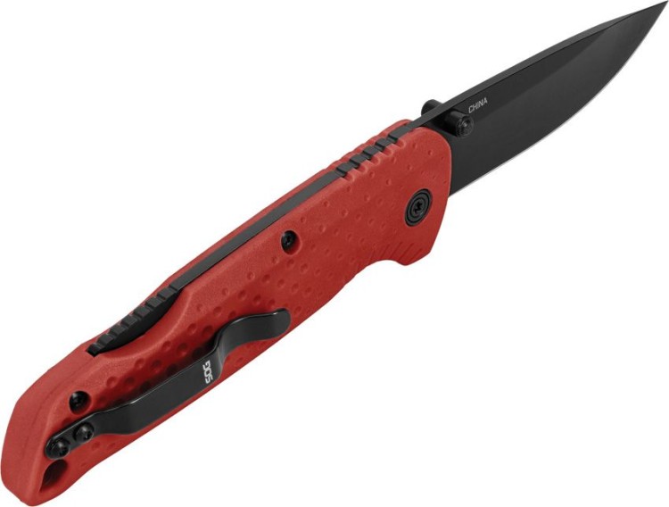 Taschenmesser SOG Adventurer | Red/Black