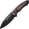 Taschenmesser WE Knife Hyperactive | Vanax Titanium Bronze & Black Flamed Taschenmesser WE Knife Hyperactive | Vanax Titanium Bronze & Black Flamed