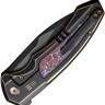 Taschenmesser WE Knife Hyperactive | Vanax Titanium Bronze & Black Flamed Taschenmesser WE Knife Hyperactive | Vanax Titanium Bronze & Black Flamed