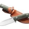 Feststehendes Messer Lionsteel M5, green canvas micarta M5CVG Feststehendes Messer Lionsteel M5, green canvas micarta M5CVG