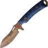 Feststehendes Messer Dawson Knives Harvester Fixed Blade Blk/Blu