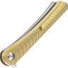 Cuchillo Cuchillo plegable | Navajas Kizer Cutlery Mercury Linerlock | Gold Titanium