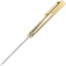 Cuchillo Cuchillo plegable | Navajas Kizer Cutlery Mercury Linerlock | Gold Titanium