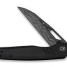 Cuchillo Cuchillo plegable | Navajas CIVIVI Guile Damascus | Black Micarta