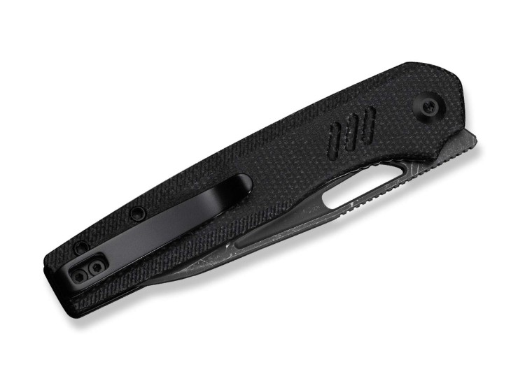 Cuchillo Cuchillo plegable | Navajas CIVIVI Guile Damascus | Black Micarta Cuchillo Cuchillo plegable | Navajas CIVIVI Guile Damascus | Black Micarta