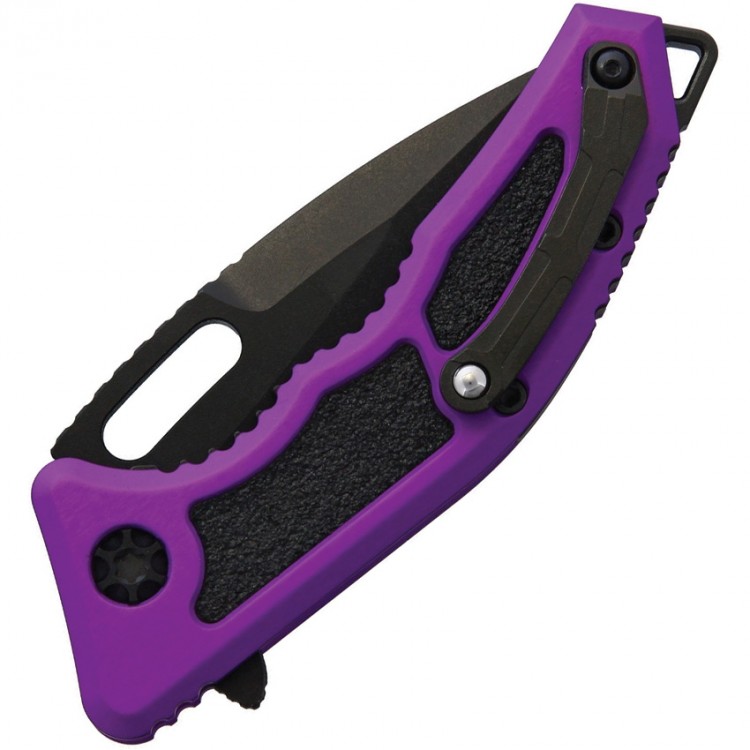 Heretic Knives Medusa folding purple, combo edge Heretic Knives Medusa folding purple, combo edge