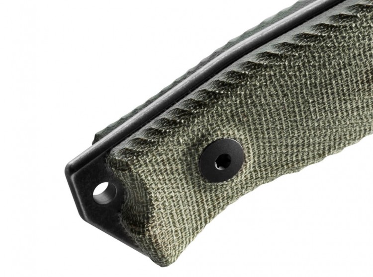 Нож Lionsteel M5 PVD, green canvas micarta M5BCVG Нож Lionsteel M5 PVD, green canvas micarta M5BCVG