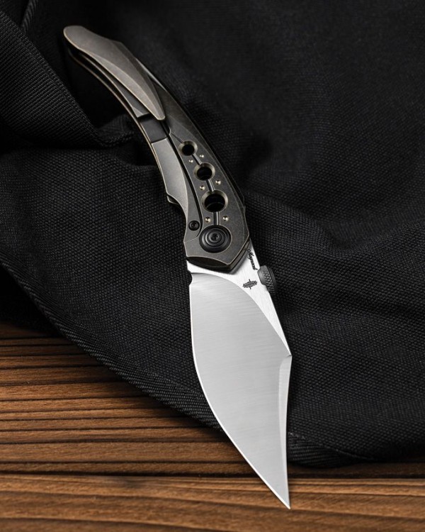 Taschenmesser Bestech Knives Razon Framelock | MagnaCut Black
