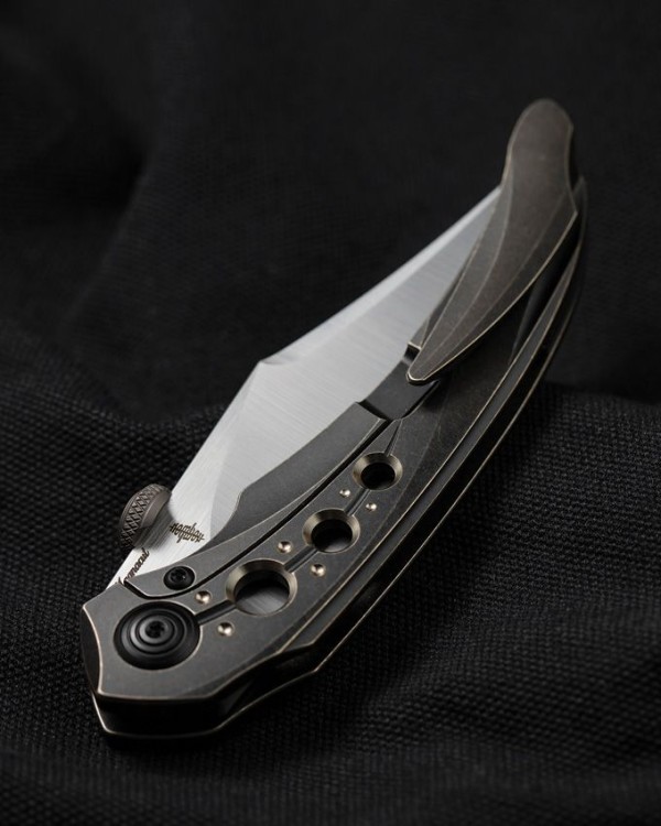Taschenmesser Bestech Knives Razon Framelock | MagnaCut Black