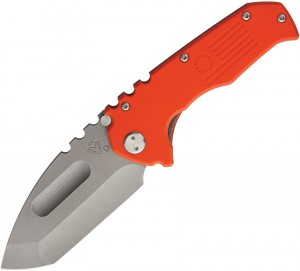 Medford Praetorian Linerlock Orange folding knife