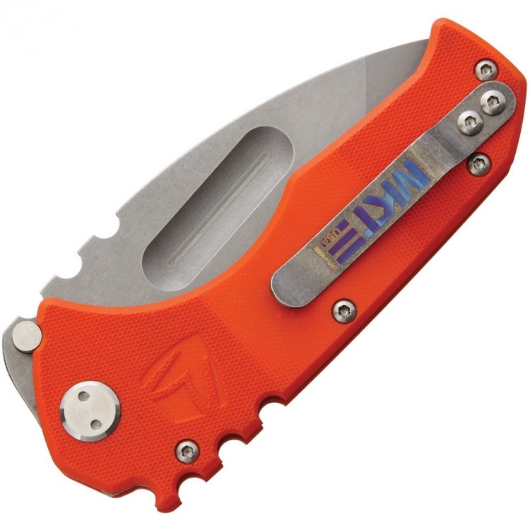 Medford Praetorian Linerlock, Orange folding knife Medford Praetorian Linerlock, Orange folding knife