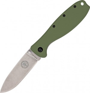 ESEE Zancudo D2 folding knife green