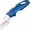 Складной нож Cold Steel Mini Tuff Lite Plain Edge Blue 20MTB
