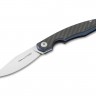 Складной нож Viper Belone Carbon, синий V5970BLFC 