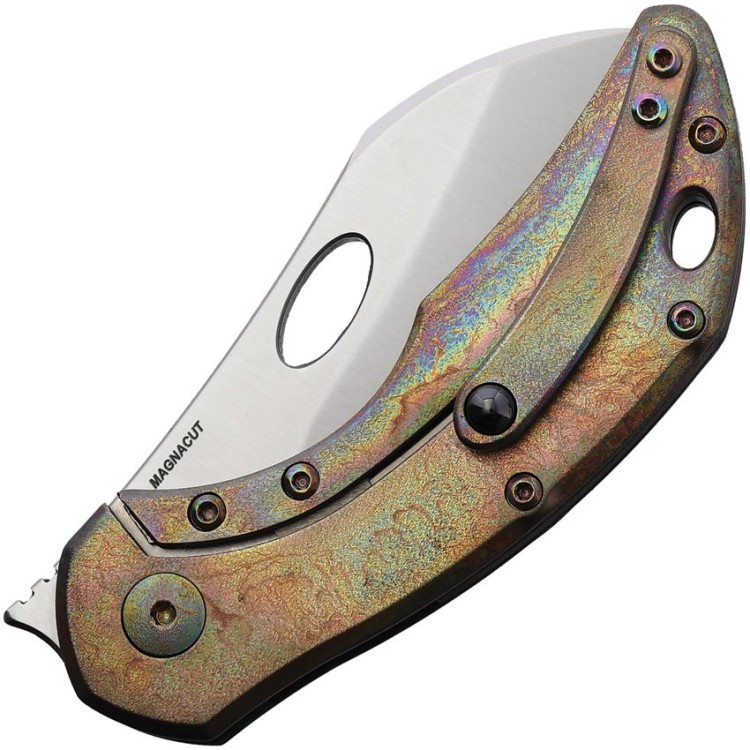 Olamic Cutlery Busker Framelock Arctic Storm folding knife Olamic Cutlery Busker Framelock Arctic Storm folding knife