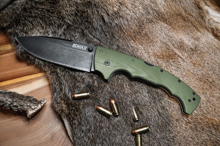 Taschenmesser Cold Steel 5 Max Lockback OD, green