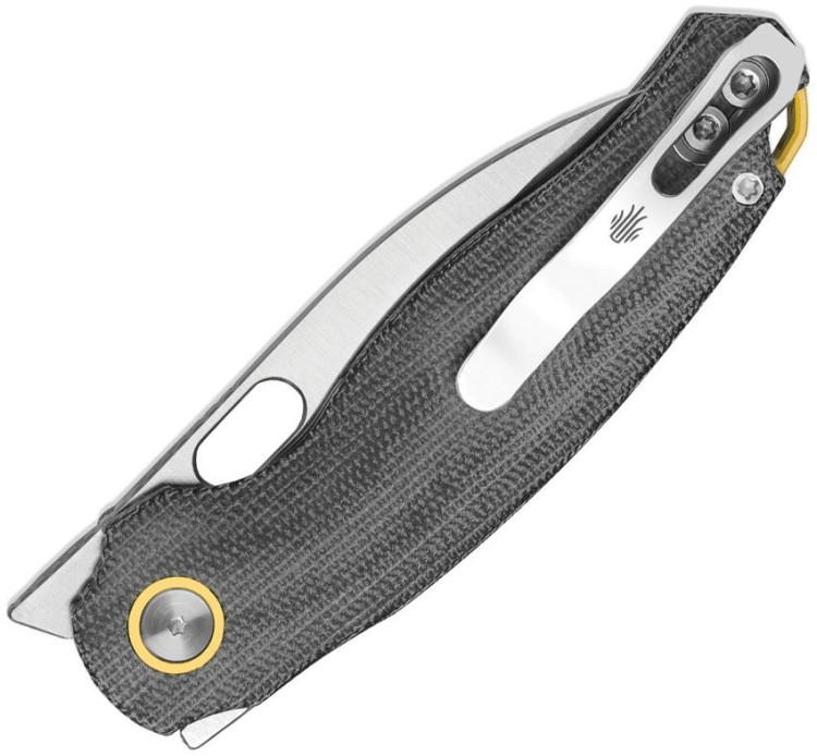 Kizer Cutlery Seagull | Black Micarta Kizer Cutlery Seagull | Black Micarta