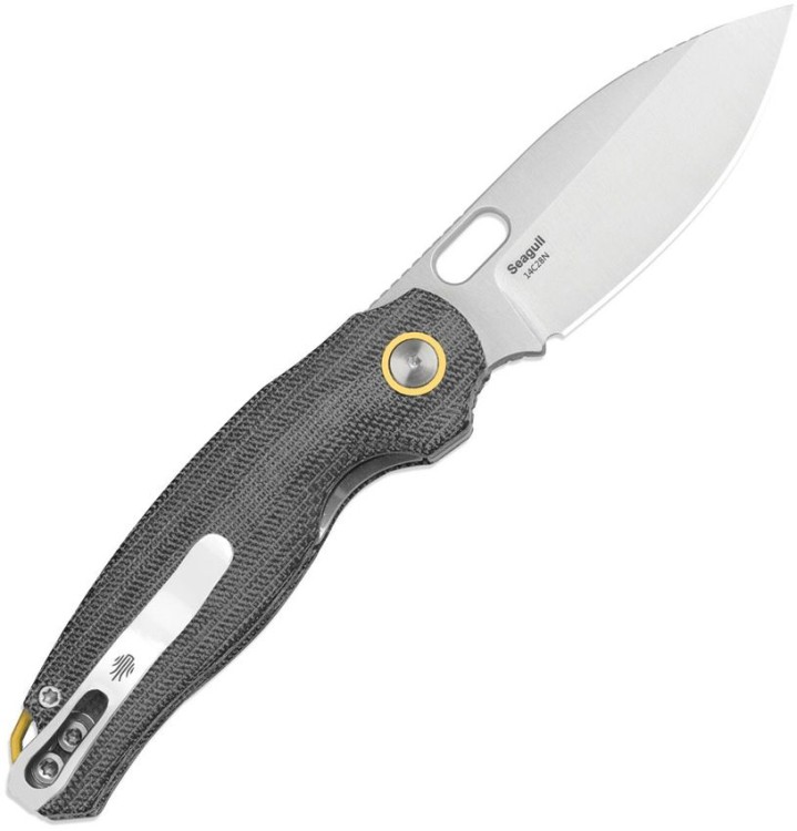 Kizer Cutlery Seagull | Black Micarta Kizer Cutlery Seagull | Black Micarta