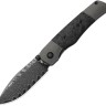 Taschenmesser Kizer Coywolf Damascus | Titanium Carbon