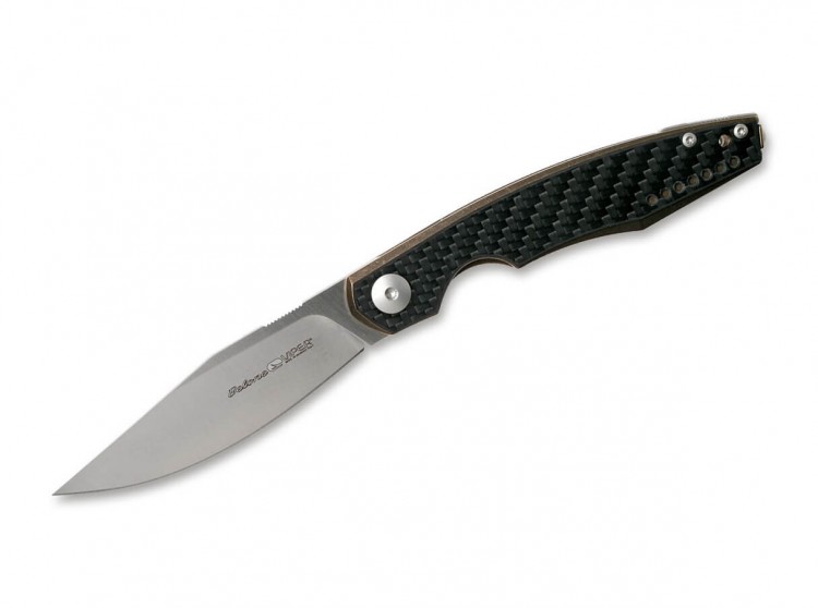 Viper Belone Carbon folding knife, bronze V5970BRFC