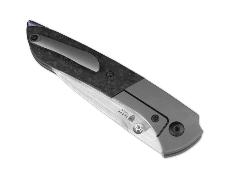 Taschenmesser Kizer Spitfire S35VN | Grey Titanium CF