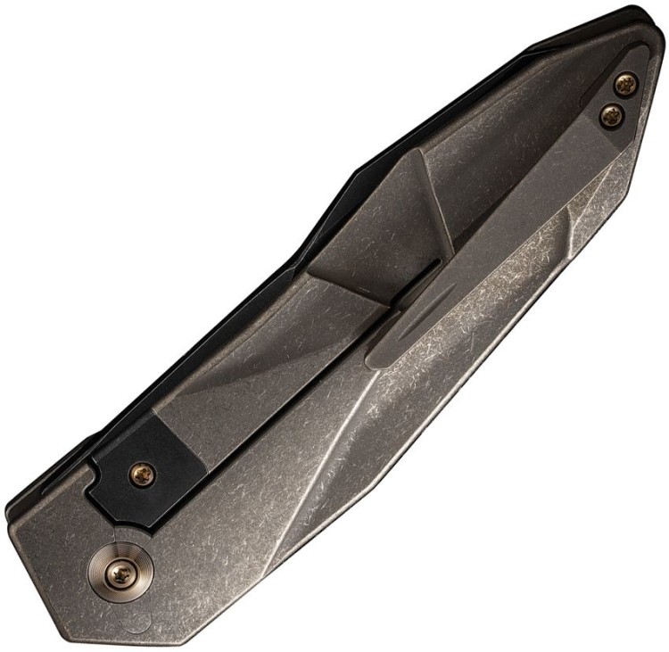 Cuchillo Cuchillo plegable | Navajas We Knife Solid | Bronze | CPM-20CV | Titanium