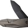 Cuchillo Cuchillo plegable | Navajas We Knife Solid | Bronze | CPM-20CV | Titanium