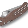 Spyderco Para Military 2 Lightweight | CPM 15V | Brown FRN Sprint Run