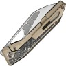 Складной нож WE Knife Inceptus M390 | Campagne Titanium Aluminum Foil CF