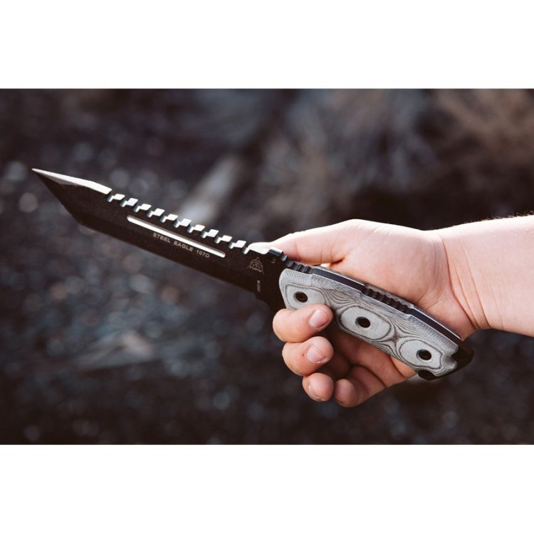 Нож TOPS Steel Eagle Sawback knife, tanto 107D Нож TOPS Steel Eagle Sawback knife, tanto 107D