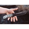 TOPS Steel Eagle Sawback knife, tanto 107D
