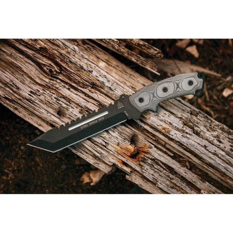 Нож TOPS Steel Eagle Sawback knife, tanto 107D Нож TOPS Steel Eagle Sawback knife, tanto 107D