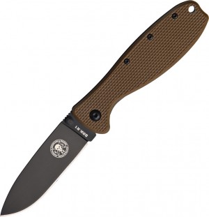 ESEE Zancudo folding knife coyote brown/black