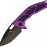 Складной нож Heretic Knives Medusa Tanto пурпурный