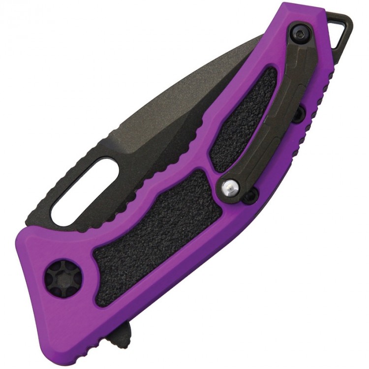 Heretic Knives Medusa Tanto folding knife purple Heretic Knives Medusa Tanto folding knife purple