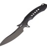 Cuchillo Cuchillo Rike Knife F1 Fixed Blade Blackwash