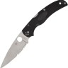 Cuchillo Cuchillo plegable | Navajas Spyderco Native Chief Lightweight | FRN Black
