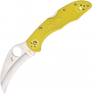Складной нож Spyderco Tasman Salt 2  yellow C106PYL2