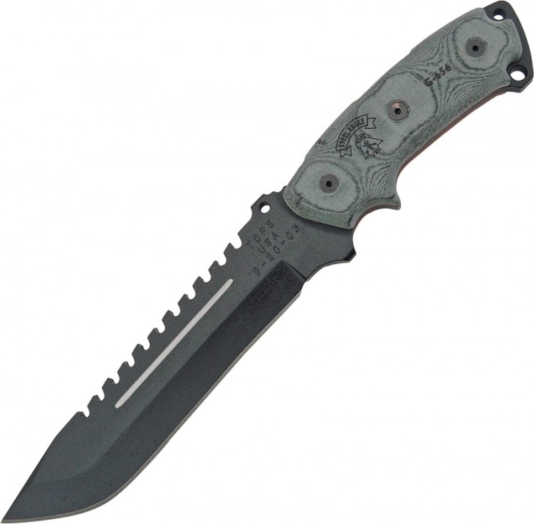 Нож TOPS Steel Eagle Sawback 107C
