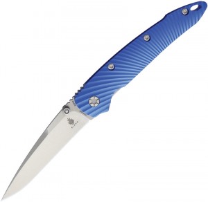 Kizer Cutlery Aluminium Linerlock folding knife blue